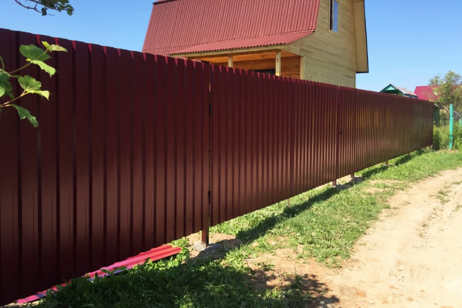 Заборы для дачи в Дмитрове